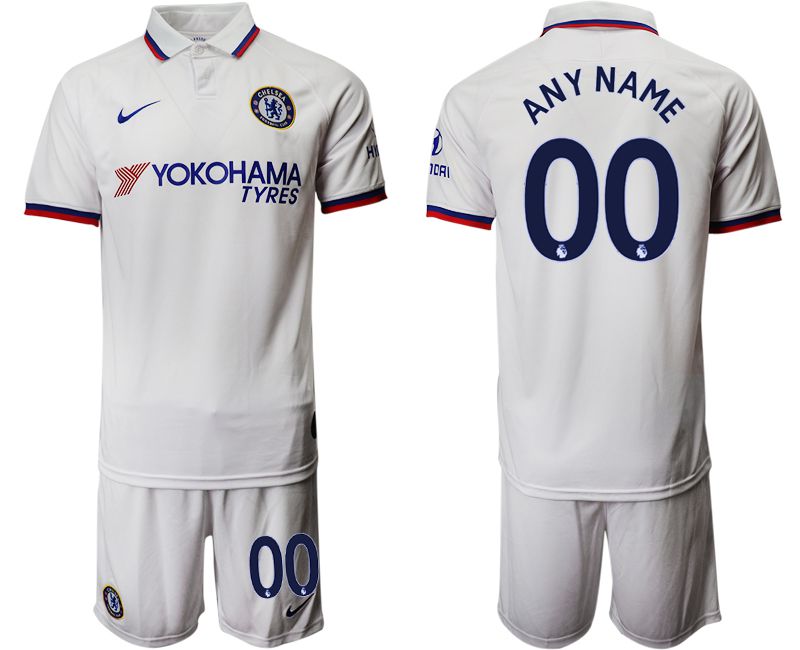 Men 2019-2020 club Chelsea away customized white Soccer Jerseys